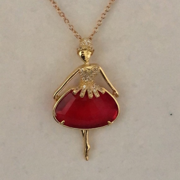 - Dancing Girl Pendant/Necklace - Picture 12 of 14